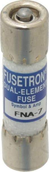 Cooper Bussmann - 125 VAC, 7 Amp, Time Delay Pin Indicator Fuse - Fuse Holder Mount, 1-1/2" OAL, 10 at AC kA Rating, 13/32" Diam - A1 Tooling