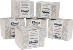 Kleenex - 4-1/2" Sheet Width, Single Sheet Pack Toilet Tissue - 250 Sheets per Roll, 2 Ply, White, Recycled Fiber - A1 Tooling