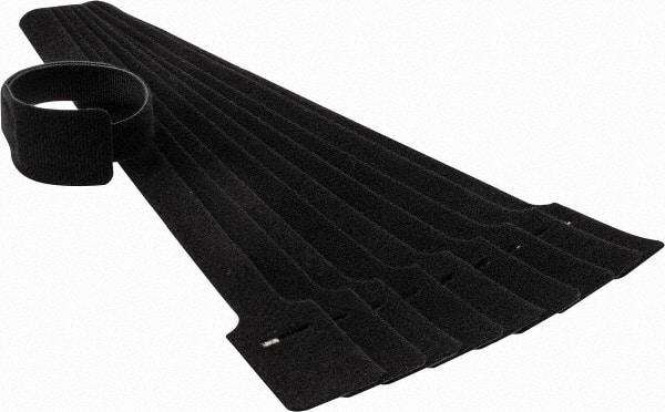 SpeedTech - 15" Long Black Nylon & Polyethylene Hook & Loop Strap - 50 Lb Tensile Strength - A1 Tooling