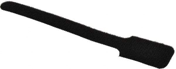 SpeedTech - 6" Long Black Nylon & Polyethylene Hook & Loop Strap - 40 Lb Tensile Strength - A1 Tooling