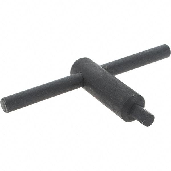 Interstate - 4" Chuck Diam Compatibility, Lathe Chuck Key - 3-1/8" Body Length, 1/4" Actual Key Square Size - A1 Tooling