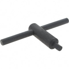 Interstate - 4" Chuck Diam Compatibility, Lathe Chuck Key - 3-1/8" Body Length, 1/4" Actual Key Square Size - A1 Tooling