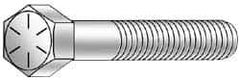 Armor Coat - 5/16-18 UNC, 5" Length Under Head Hex Head Cap Screw - Partially Threaded, Grade 8 Steel, 1/2" Hex - A1 Tooling