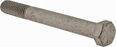 Armor Coat - 7/16-14 UNC, 4" Length Under Head Hex Head Cap Screw - Partially Threaded, Grade 8 Steel, 5/8" Hex - A1 Tooling