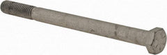 Armor Coat - 1/2-13 UNC, 6-1/2" Length Under Head Hex Head Cap Screw - Partially Threaded, Grade 8 Steel, 3/4" Hex - A1 Tooling