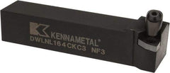 Kennametal - DWLN, Left Hand Cut, 5° Lead Angle, 1" Shank Height x 1" Shank Width, Negative Rake Indexable Turning Toolholder - 5" OAL, WN..43. Insert Compatibility, Series Kenclamp - A1 Tooling