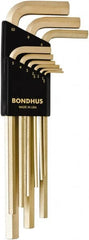 Bondhus - Hex Key Sets Tool Type: Hex Handle Type: L-Key Long Arm - A1 Tooling