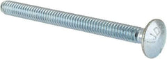 Value Collection - 1/4-20 UNC 3" Length Under Head, Standard Square Neck, Carriage Bolt - Grade 5 Steel, Zinc-Plated Finish - A1 Tooling