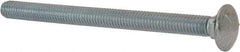 Value Collection - 3/8-16 UNC 5" Length Under Head, Standard Square Neck, Carriage Bolt - Grade 5 Steel, Zinc-Plated Finish - A1 Tooling