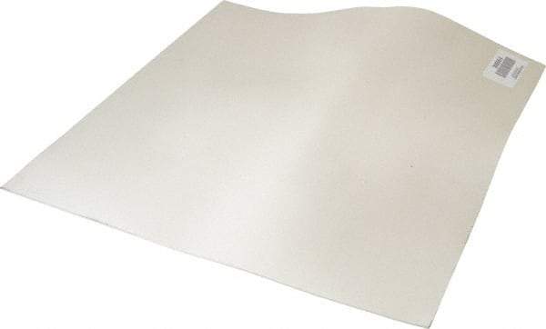 Made in USA - 12" Long, 12" Wide, 1/16" Thick, Neoprene Rubber Foam Sheet - 50 to 60 Durometer, White, -20 to 170°F, 900 psi Tensile Strength, Stock Length - A1 Tooling