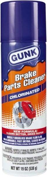 Gunk - Chlorinated Brake Parts Cleaner - 19 oz Aerosol Can - A1 Tooling