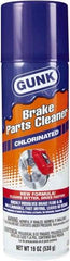 Gunk - Chlorinated Brake Parts Cleaner - 19 oz Aerosol Can - A1 Tooling