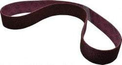 3M - 2-1/2" Wide x 60" OAL, Aluminum Oxide Abrasive Belt - Aluminum Oxide, Medium, Nonwoven, Series SC-BL - A1 Tooling