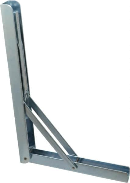 Knape & Vogt - 750 Lb Capacity, Anachrome Steel Coated, Shelf Bracket - 12" Long, 0.5906" Wide - A1 Tooling