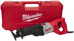 Milwaukee Tool - 3,000 Strokes per Minute, 3/4 Inch Stroke Length, Electric Reciprocating Saw - 120 Volts, 12 Amps - A1 Tooling