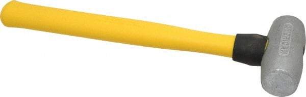 American Hammer - 2 Lb Head Nonsparking Mallet - 14-1/2" OAL, 13" Long Fiberglass Handle - A1 Tooling