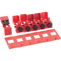 Brady - Pack of (6), Single-Pole Circuit Breaker Lockouts - A1 Tooling