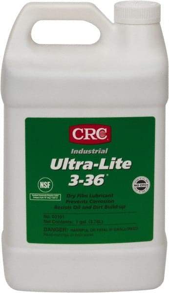 CRC - 1 Gal Bottle Dry Film Lubricant - Amber, -40°F to 300°F, Food Grade - A1 Tooling