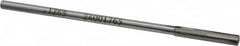 Made in USA - 0.1765" Carbide-Tipped 4 Flute Chucking Reamer - Straight Flute, 0.151" Straight Shank, 1" Flute Length, 4" OAL - A1 Tooling