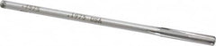 Made in USA - 0.1975" Carbide-Tipped 4 Flute Chucking Reamer - Straight Flute, 11/64" Straight Shank, 1-1/8" Flute Length, 4-1/2" OAL - A1 Tooling