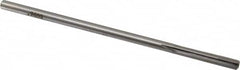 Made in USA - 0.24" Carbide-Tipped 8 Flute Chucking Reamer - Straight Flute, 15/64" Straight Shank, 1-1/2" Flute Length, 6" OAL - A1 Tooling