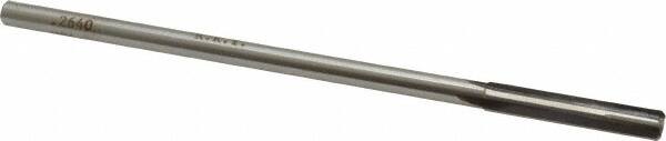 Made in USA - 0.264" Carbide-Tipped 4 Flute Chucking Reamer - A1 Tooling