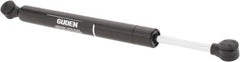 Made in USA - 0.32" Rod Diam, 0.87" Tube Diam, 100 Lb Capacity, Hydraulic Dampers - Extension, 14.49" Extended Length, 5" Stroke Length, Plastic Ball Socket, Chrome-Plated Piston - A1 Tooling