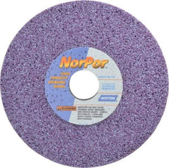 Norton - 7" Diam x 1-1/4" Hole x 1/2" Thick, G Hardness, 46 Grit Surface Grinding Wheel - Ceramic, Type 1, Coarse Grade, 3,600 Max RPM, Vitrified Bond, No Recess - A1 Tooling