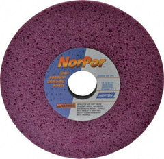 Norton - 7" Diam x 1-1/4" Hole x 1/2" Thick, H Hardness, 46 Grit Surface Grinding Wheel - Aluminum Oxide, Type 1, Coarse Grade, 3,600 Max RPM, Vitrified Bond, No Recess - A1 Tooling