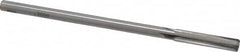 Made in USA - 0.309" Carbide-Tipped 4 Flute Chucking Reamer - Straight Flute, 9/32" Straight Shank, 1-1/2" Flute Length, 6" OAL - A1 Tooling