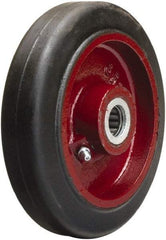 Hamilton - 6 Inch Diameter x 1-1/2 Inch Wide, Rubber on Cast Iron Caster Wheel - 280 Lb. Capacity, 1-3/4 Inch Hub Length, 1-3/16 Inch Axle Diameter, Plain Bore Bearing - A1 Tooling