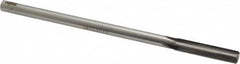 Made in USA - 0.307" Carbide-Tipped 4 Flute Chucking Reamer - Straight Flute, 9/32" Straight Shank, 1-1/2" Flute Length, 6" OAL - A1 Tooling