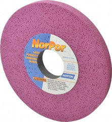 Norton - 12" Diam x 3" Hole x 1" Thick, H Hardness, 60 Grit Surface Grinding Wheel - Aluminum Oxide, Type 1, Medium Grade, 2,710 Max RPM, Vitrified Bond, No Recess - A1 Tooling