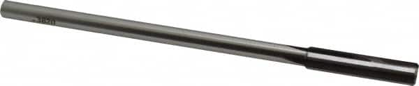 Made in USA - 0.382" Carbide-Tipped 4 Flute Chucking Reamer - Straight Flute, 5/16" Straight Shank, 1-3/4" Flute Length, 7" OAL - A1 Tooling