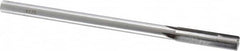 Made in USA - 0.417" Carbide-Tipped 4 Flute Chucking Reamer - Straight Flute, 3/8" Straight Shank, 1-3/4" Flute Length, 7" OAL - A1 Tooling