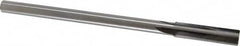 Made in USA - 0.435" Carbide-Tipped 4 Flute Chucking Reamer - Straight Flute, 3/8" Straight Shank, 1-3/4" Flute Length, 7" OAL - A1 Tooling