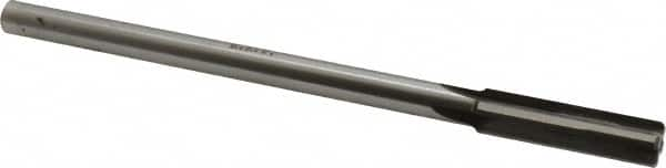 Made in USA - 0.46" Carbide-Tipped 4 Flute Chucking Reamer - Straight Flute, 3/8" Straight Shank, 1-3/4" Flute Length, 7" OAL - A1 Tooling