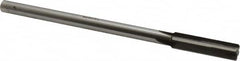 Made in USA - 0.46" Carbide-Tipped 4 Flute Chucking Reamer - Straight Flute, 3/8" Straight Shank, 1-3/4" Flute Length, 7" OAL - A1 Tooling