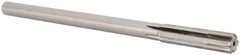 Made in USA - 0.485" Carbide-Tipped 6 Flute Chucking Reamer - Straight Flute, 7/16" Straight Shank, 2" Flute Length, 8" OAL - A1 Tooling