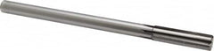 Made in USA - 0.631" Carbide-Tipped 6 Flute Chucking Reamer - Straight Flute, 9/16" Straight Shank, 2-1/4" Flute Length, 9" OAL - A1 Tooling