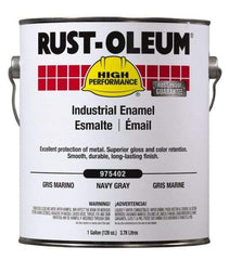 Rust-Oleum - 1 Gal International Orange Gloss Finish Industrial Enamel Paint - 250 to 550 Sq Ft per Gal, Interior/Exterior, <450 gL VOC Compliance - A1 Tooling