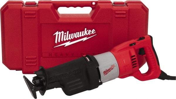 Milwaukee Tool - 3,000 Strokes per Minute, 1-1/4 Inch Stroke Length, Electric Reciprocating Saw - 120 Volts, 13 Amps - A1 Tooling