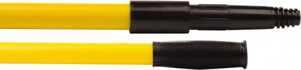 Weiler - 60 x 0.0833" Fiberglass Handle for Tapered or Threaded Holes - Threaded Connection, Yellow - A1 Tooling