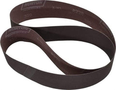 Norton - 2" Wide x 48" OAL, 320 Grit, Aluminum Oxide Abrasive Belt - Aluminum Oxide, Extra Fine, Coated, Series R228 - A1 Tooling