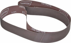 Norton - 1-1/2" Wide x 60" OAL, 320 Grit, Aluminum Oxide Abrasive Belt - Aluminum Oxide, Extra Fine, Coated, Series R228 - A1 Tooling