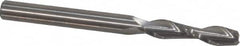 Onsrud - 1/4" Cutting Diam x 1-1/8" Length of Cut, 2 Flute, Upcut Spiral Router Bit - Uncoated, Right Hand Cut, Solid Carbide, 3" OAL x 1/4" Shank Diam, Double Edge, 30° Helix Angle - A1 Tooling