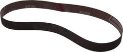 Norton - 1" Wide x 30" OAL, 320 Grit, Aluminum Oxide Abrasive Belt - Aluminum Oxide, Extra Fine, Coated, Series R228 - A1 Tooling