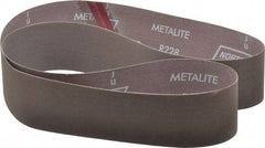 Norton - 2-1/2" Wide x 60" OAL, 320 Grit, Aluminum Oxide Abrasive Belt - Aluminum Oxide, Extra Fine, Coated, Series R228 - A1 Tooling