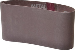 Norton - 3-1/2" Wide x 15-1/2" OAL, 220 Grit, Aluminum Oxide Abrasive Belt - Aluminum Oxide, Very Fine, Coated, Series R228 - A1 Tooling