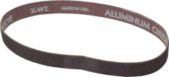 Norton - 3/4" Wide x 18" OAL, 40 Grit, Aluminum Oxide Abrasive Belt - Aluminum Oxide, Coarse, Coated, Series R228 - A1 Tooling